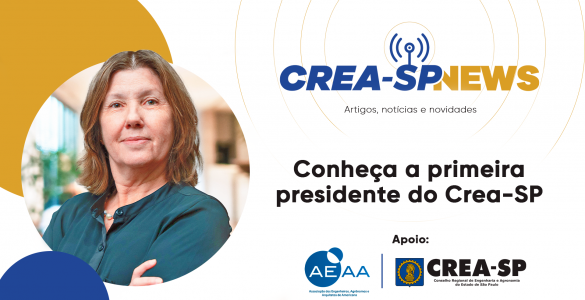 Conheça a primeira presidente do Crea - SP